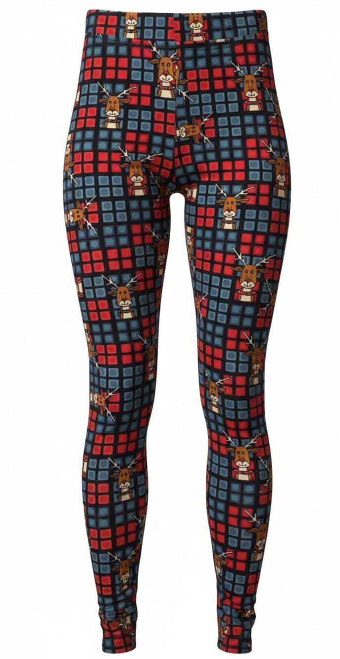 LuLaRoe Christmas Reindeer Leggings Tall & Curvy Size 2X #christmas #leggings